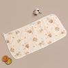 Baby Infant Cotton Wiping Towel Baby Face Towel Washcloths Nursing Towel Saliva Wipe with Cartoon Pattern 25x50cm