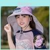 Childrens Summer Bucket Hat With Large Brim And Sunshade For Outdoor Protection