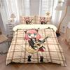 Anya Duvet Cover pillowcase Bedroom Decoration Children Gift adult Single Double bed Large SizeZip Duvet Cover