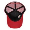 AVIREX Men's Mesh Cap Brand Logo Hat American Casual Military AVIREX Foam Front Trucker Stylish Red