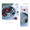Fruit Fork Dessrt Salad Forks Home Kitchen Tableware Stainless Steel Birthday BBQ Party Cafes Bar Tools Flatware