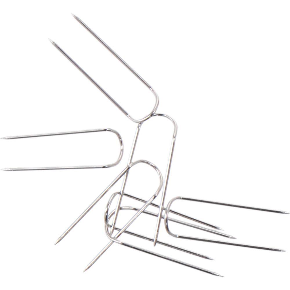 100Pcs Silver Floral Pins Stainless Steel Upholstery Pins Boxes of Pins Craft Pins  For Women