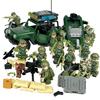48 Children'S Small Particle Building Block Toys Motorcycle Weapon Accessories Military Minifigures