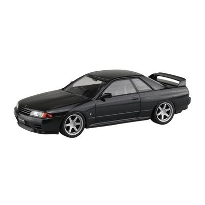 Aoshima Snap Kit No.14CU-BP Nissan R32 Skyline GT-R (Black Pearl Metallic) 1/32 Scale