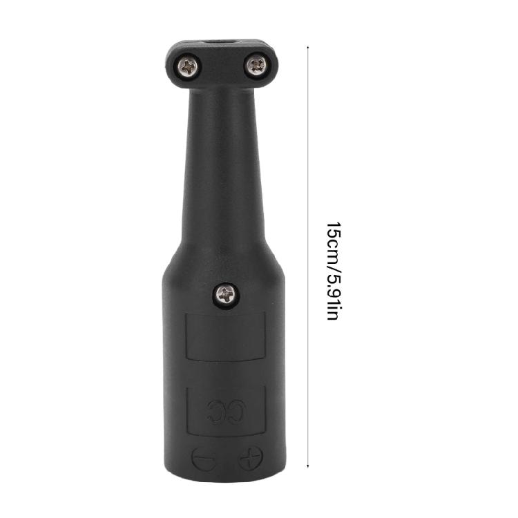 101828901 48V Golf Cart Charging Adapter Round Connector High Temperature Resistance Easy Installation Accessories
