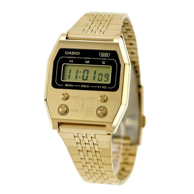 CASIO Premium Series Quartz and Watch [Casio] Men s Women s A1100G-5 [Used] золотой