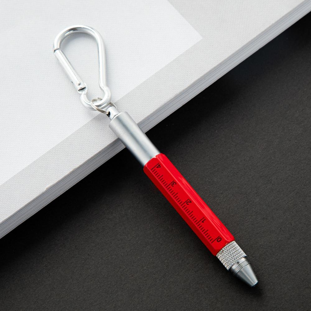 Metal Ballpoint Pen Short Style Capacitive Pen Multi Functional Multitool Pen  Construction Tools