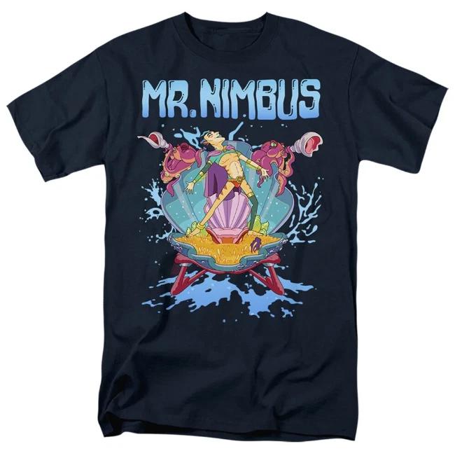 Футболка Рик И Морти, Мистер. Дизайн Nimbus, Взрослая юмористическая научно-фантастическая футболка с рисунком, Унисекс XXL