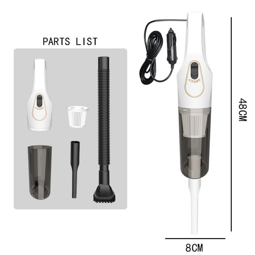 Wireless Car Vacuum Cleaner Household High Suction Handheld Silent High Power Vacuum Cleaner