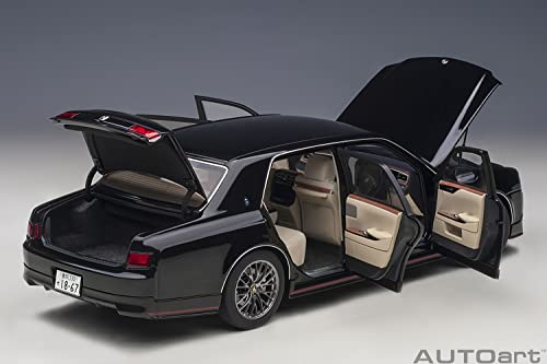 AUTOart 1/18 Scale Toyota Century GRMN Black Finished Product 78763