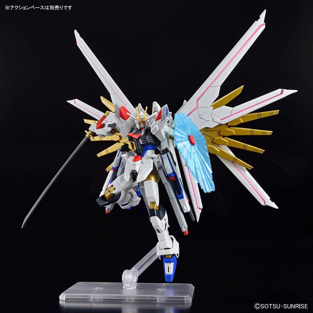 Mighty Strike Freedom SEED FREEDOM Scale Plastic Model [HG] ZGMF/A-262PD-P 1/144 Pre-Colored