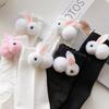 Women Calf Socks Ruffle Crew Socks Cotton Bootie Socks Lolitas Loose Socks Cute Rabbit Ankle Socks JK Middle Tube Socks