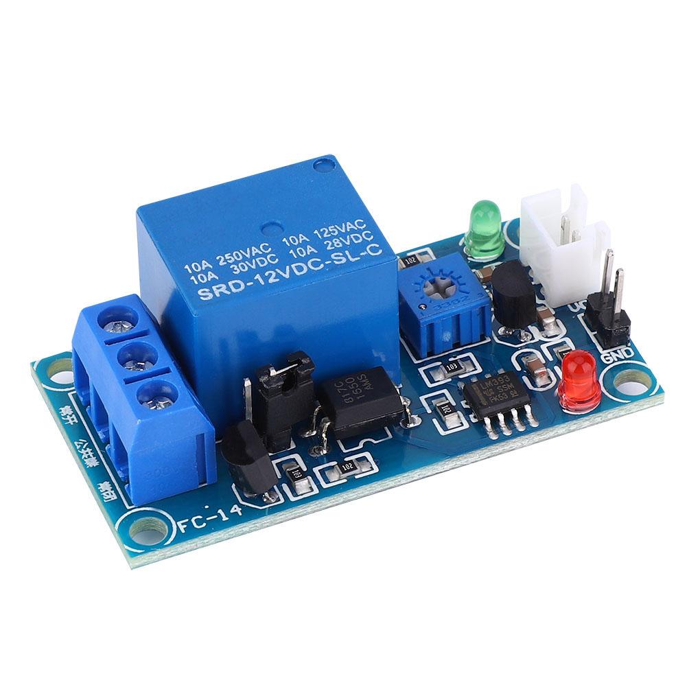 12V Light Control Switch Detection Sensor Photoresistor Relay Module With Extension Cord