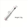 Pack Of 4 Carbon Steel Precisions Screwdrivers Set Professional Design For Watch And Bracelet Repair With Antislip Grip