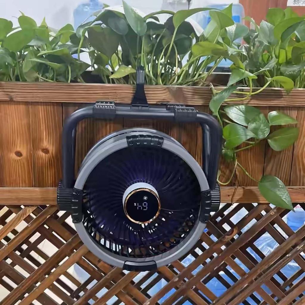 20000mAh Camping Fan Lamp LED Lighting Practical for Patio Hiking Office