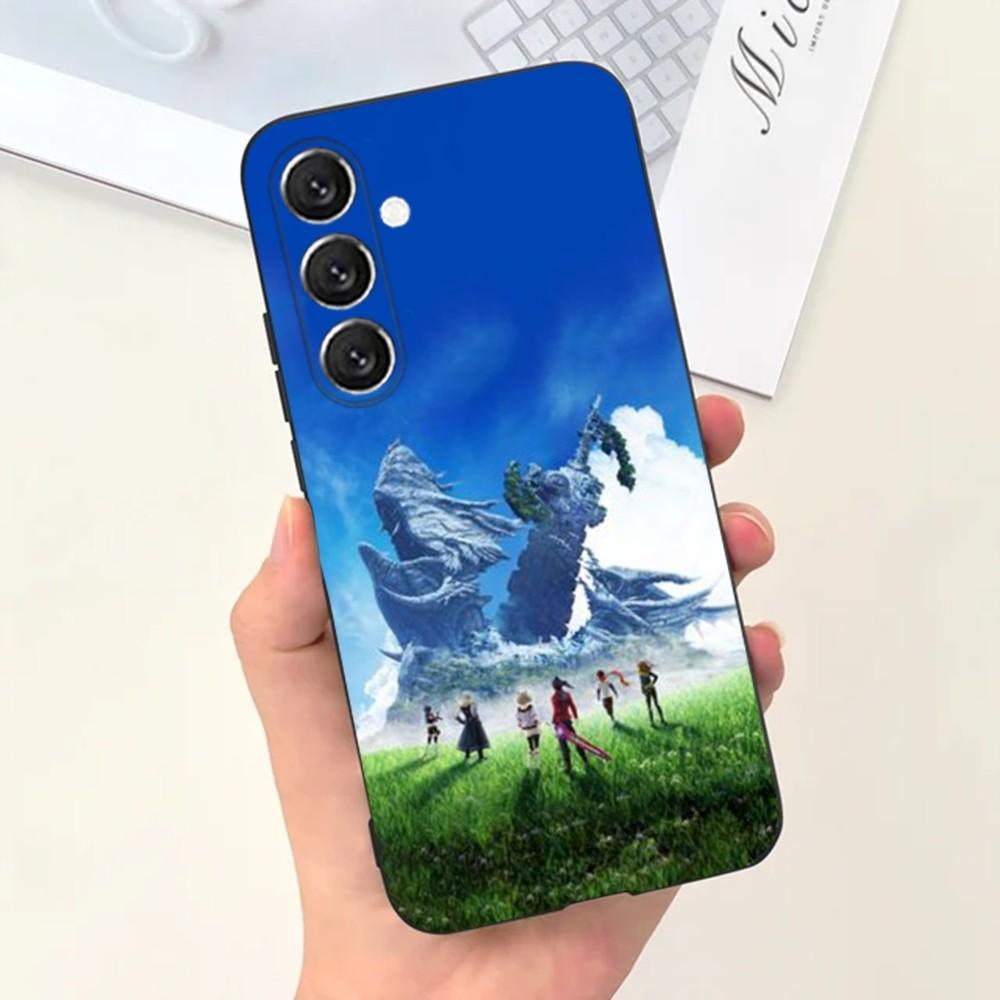 Xenoblade Chronicles  Phone Case For Samsung S25,S24,S21,S22,S23,S30,Ultra,S20,Plus,Fe,Lite,Note,10,9,5G Black Cover