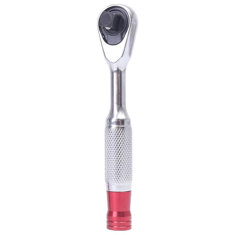 2 in 1 Mini Ratchet Wrench Double Head Fast Ratchet Wrench Multi-functional Torque Ratchet Screwdriver Bit Holder Repair Tools