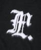 LMC Gothic Logo Brush Round Knit Black
