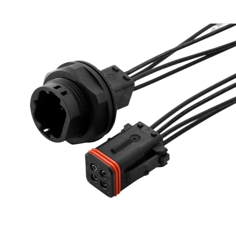 

1 комплект автомобильных разъемов жгута проводов 132016 -001 штекер-гнездо ITT тип 4/8/10/16/25 контактов