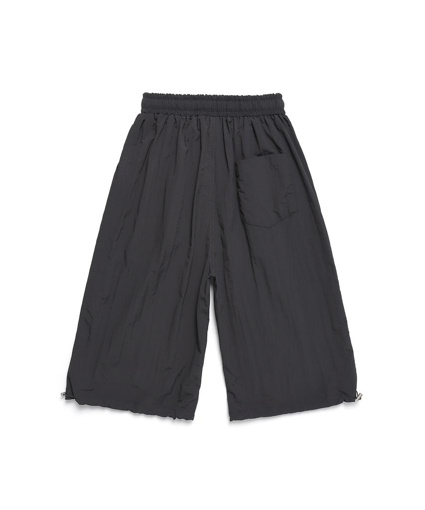 ODDBALLS CLUB Odbc Nylon D-Ring Cropped Pants Charcoal
