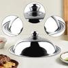 Replacement Pot Lid Easy to Clean Round Lightweight Metal Heat Resistant Universal Cooking Pan