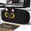 Animal Pencil Bag Large Capacity Canvas Pencil Case Multi Compartment Travel Pen Organiser For Student Adult Artists