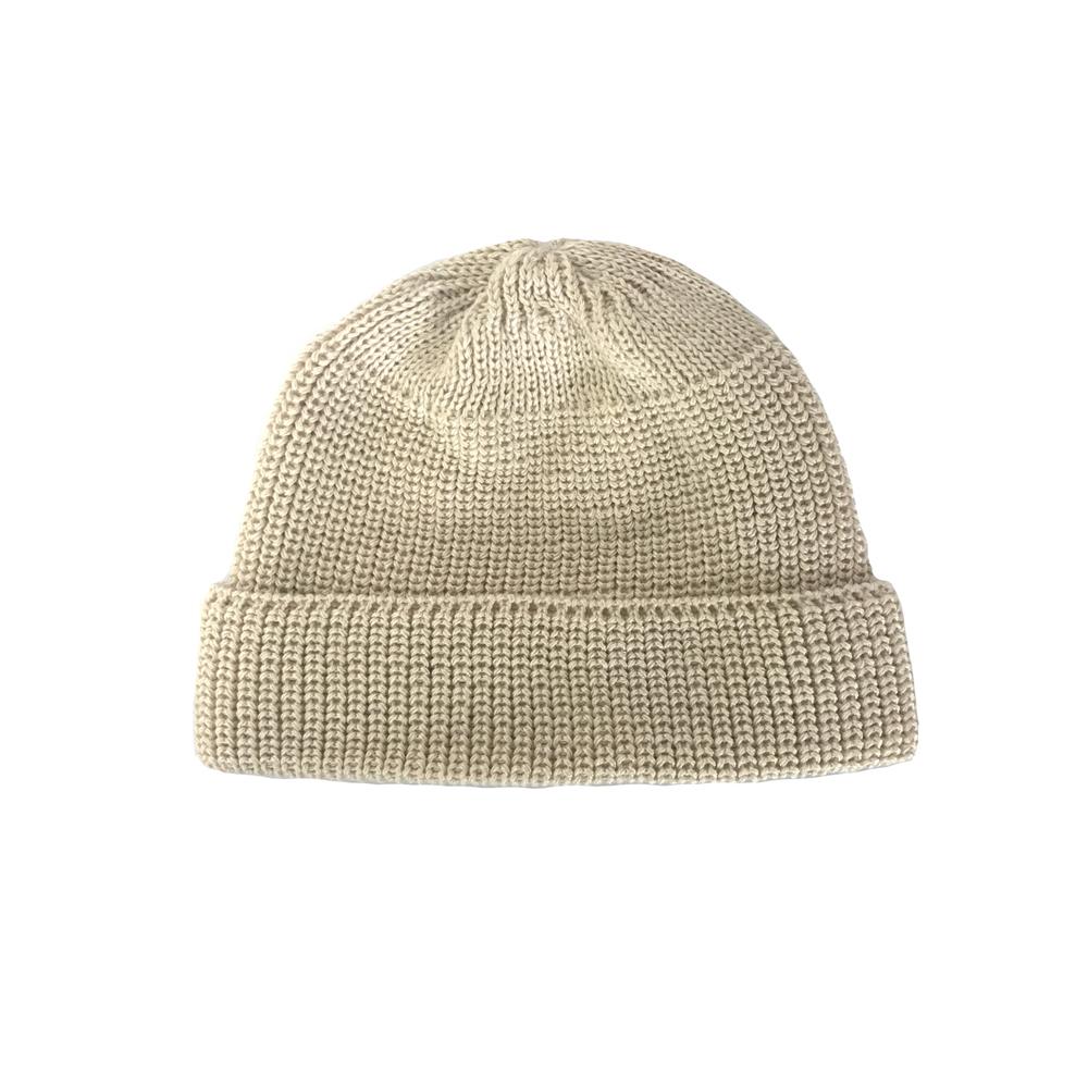 Loiheuteupoieosyuteuligbalen Cotton Warfager Watch Cap - Cream