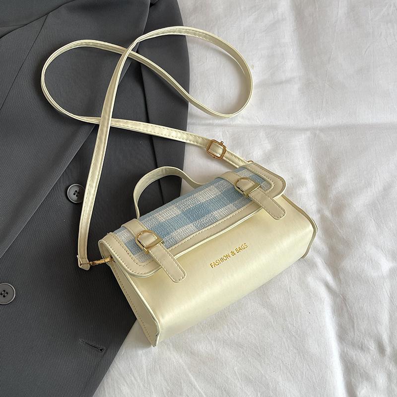 Niche Bag Women's Beautiful and Fashionable Small Bag for Work  New One-shoulder Crossbody Bag  Handheld Square Bag