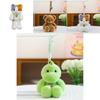 Plush Bunny Pendant Soft Toy For Kids Gift And Backpack Decoration