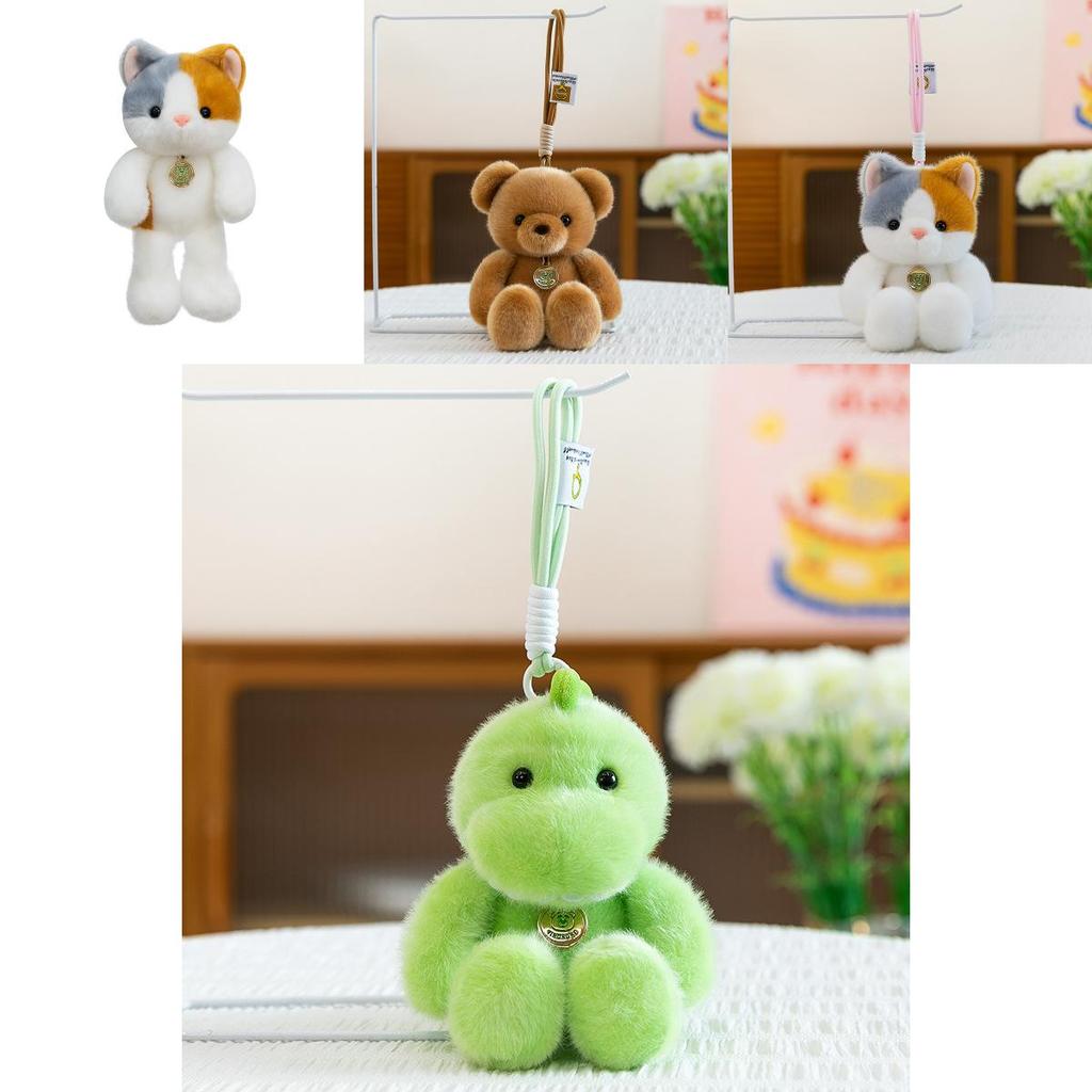 Plush Bunny Pendant Soft Toy For Kids Gift And Backpack Decoration