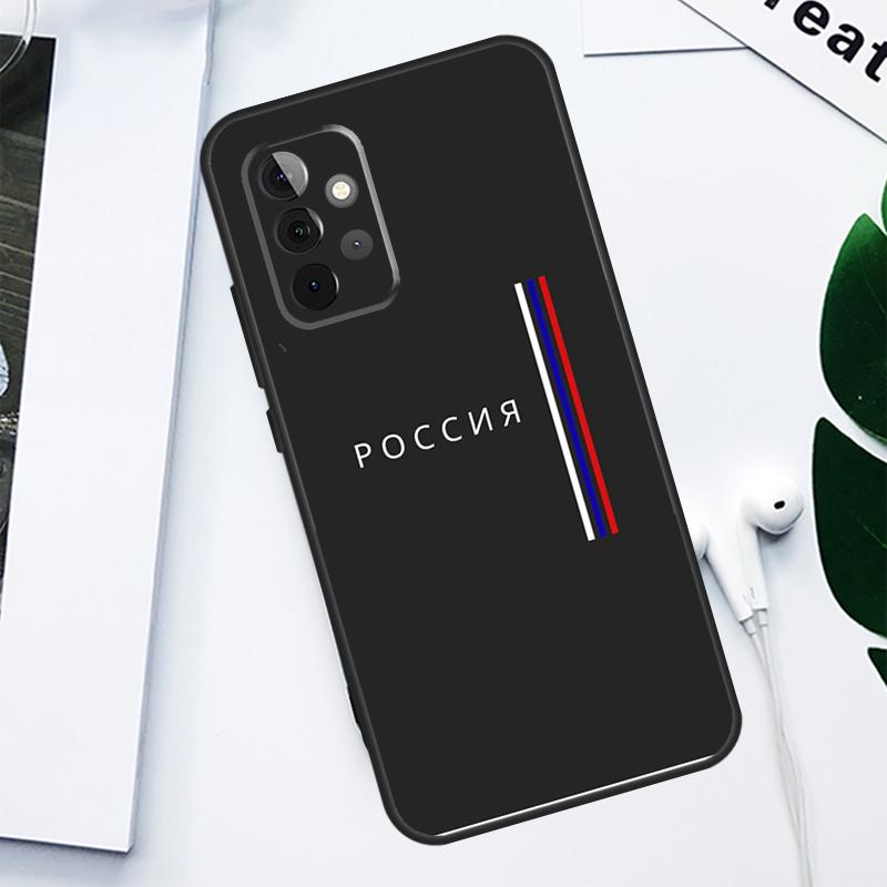 

Russian Flag For Samsung Galaxy A34 A54 A14 A55 A35 A15 A53 A33 A13 A05 A06 A16 A22 A32 A52 Phone Case Samsung A32 4G