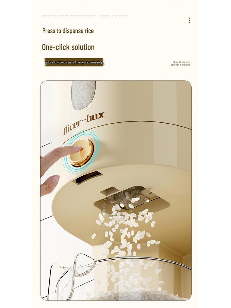 Zuo Cheng Large-Capacity Insect-Proof & Moisture-Proof Kitchen Rice Storage Container