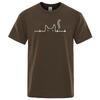 Casual Mens T Shirts Cat Cute Pritned Summer Cotton O-Neck T-shirt for Men Short Sleeve Top Tee Shirt Funny Streetwear T-shirts