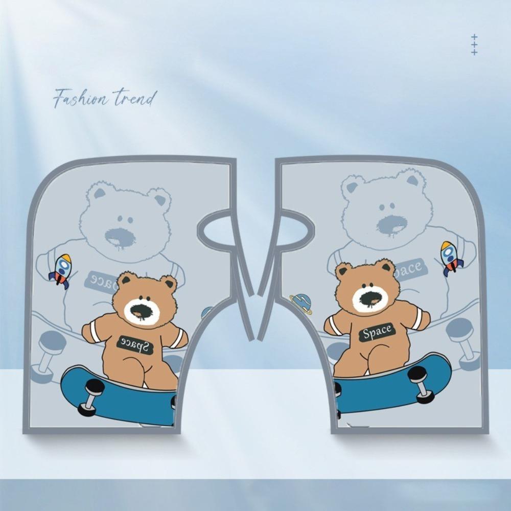 

Дышащие солнцезащитные перчатки для электромобиля Универсальные чехлы на ручки Велоспорт Вождение 3