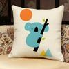 Simple Nordic Modern Anime Pillow Case Pillowcase, Double-Sided Printed, Sofa Cushion, Bedroom Headboard Pillow