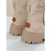 Women's Snow Boots Autumn and Winter European and American Cross-border New Large-size Velvet Thick-soled Thermal Cotton Shoes Martin Boots