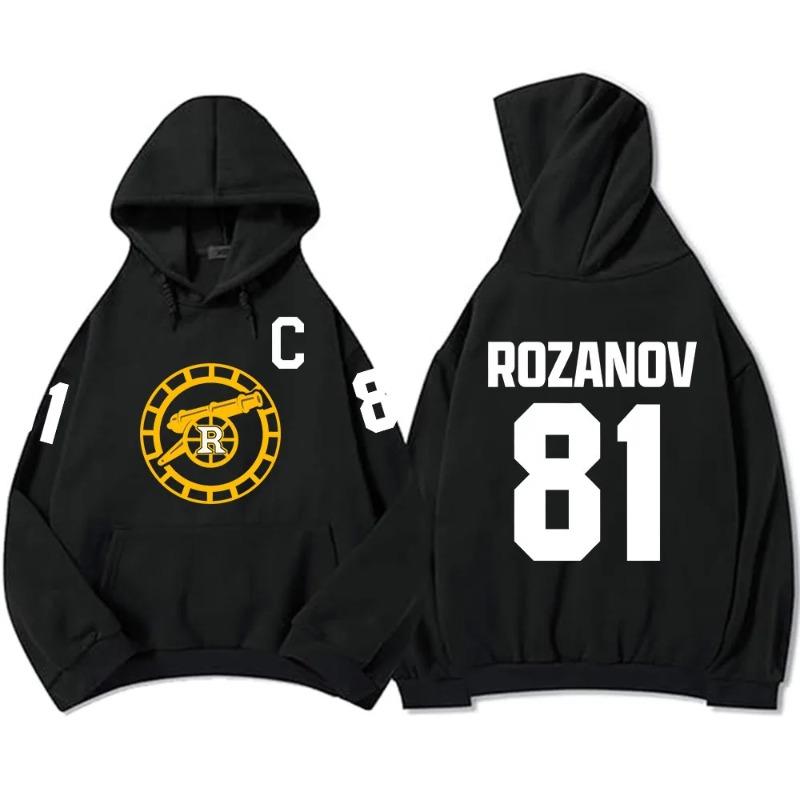Men's Loose Casual Pullover Hoodie Street Fashion Printed Top