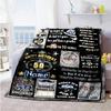 Birthday Personalized Name Blanket Cozy Customizable Blanket Ultra-Soft Perfect for Home Decor Picnics Office Chair Couch Ideal for All Seasons