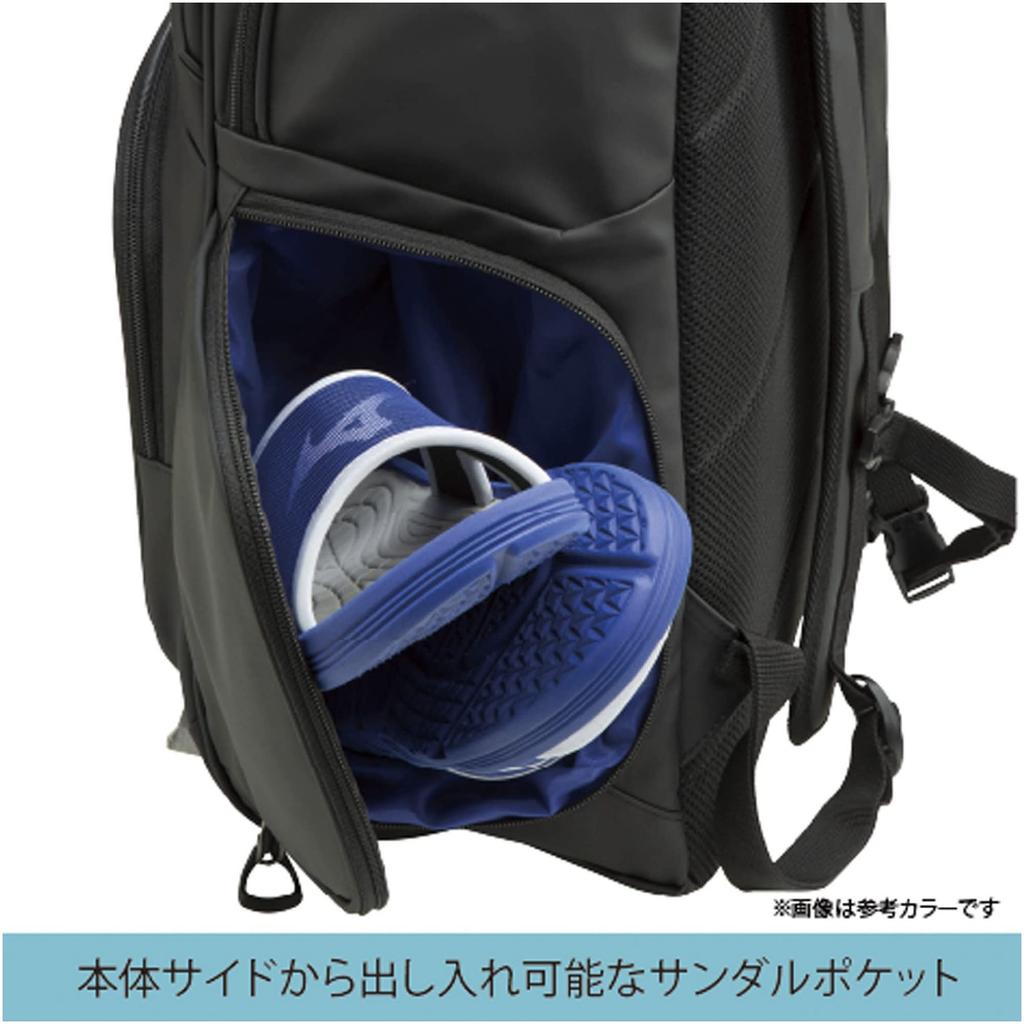 Mizuno Swim Pool Gym Size 35 Liters Backpack, Bag, Bag, Unisex, 35, N3JD1001, 62 Red, Size