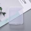 Protection Rectangle Container Portable Face Masks Disposable Storage Box Mask Storage Case Transparent Powder Puff  Case