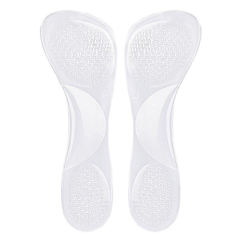 

Arch Seven-point Pad Women s 3/4 Women s High Heels Insole Arch Support Shock Absorption Soft Single Shoes Seven-point Pad прозорий