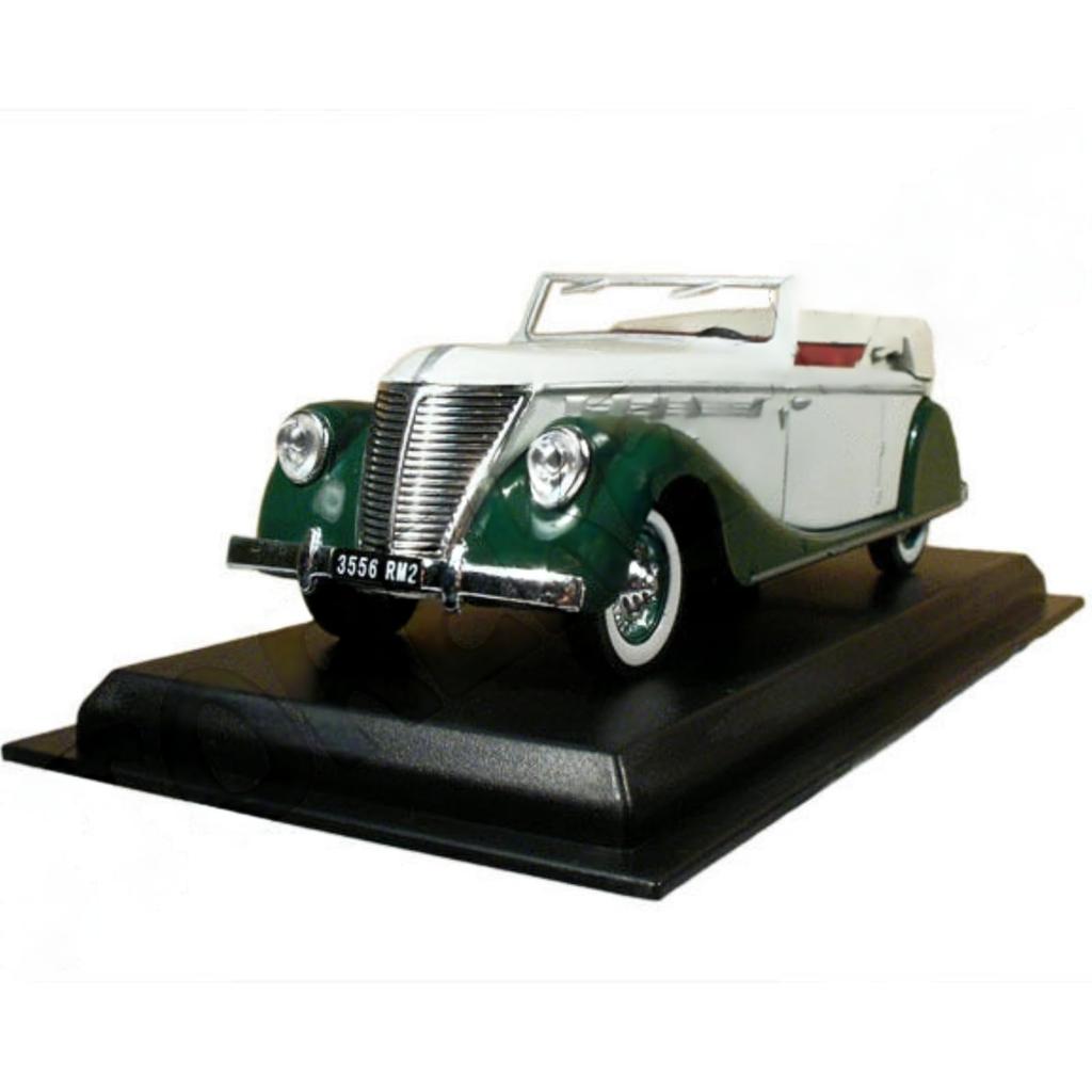 Car Supra Stella France 1939 Racing Car Model for Collection Decoration for Home Office 143 Model, Renault,
