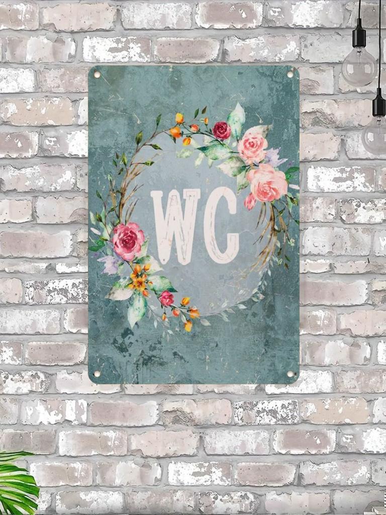 "Caution Mines" Humor Metal Sign 20x30cm, Funny Warning Wall Decor