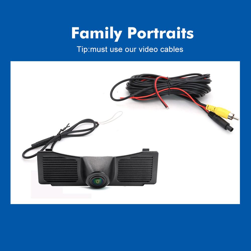 SMARTOUR HD AHD 1080P Car Front View Camera For Toyota Land Cruiser 200 LC200 2018 2019 2020 2024 Night Vision Waterproof