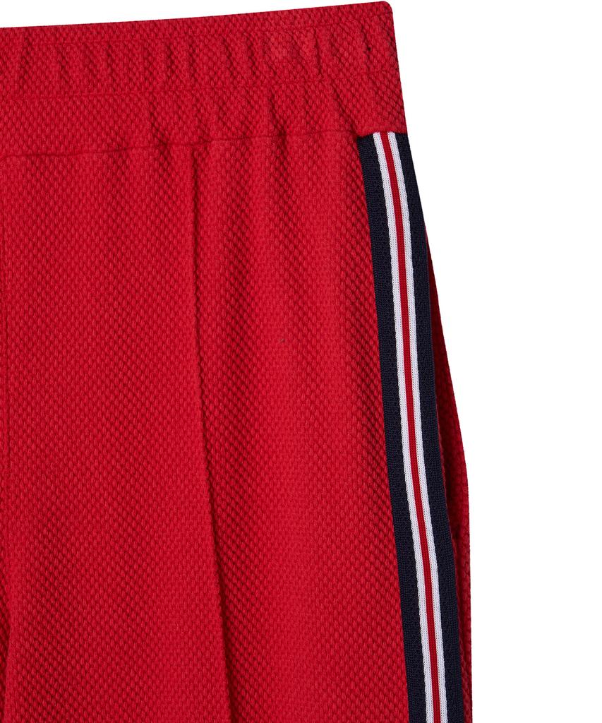 Minasu Waffle Wide Pants_Red