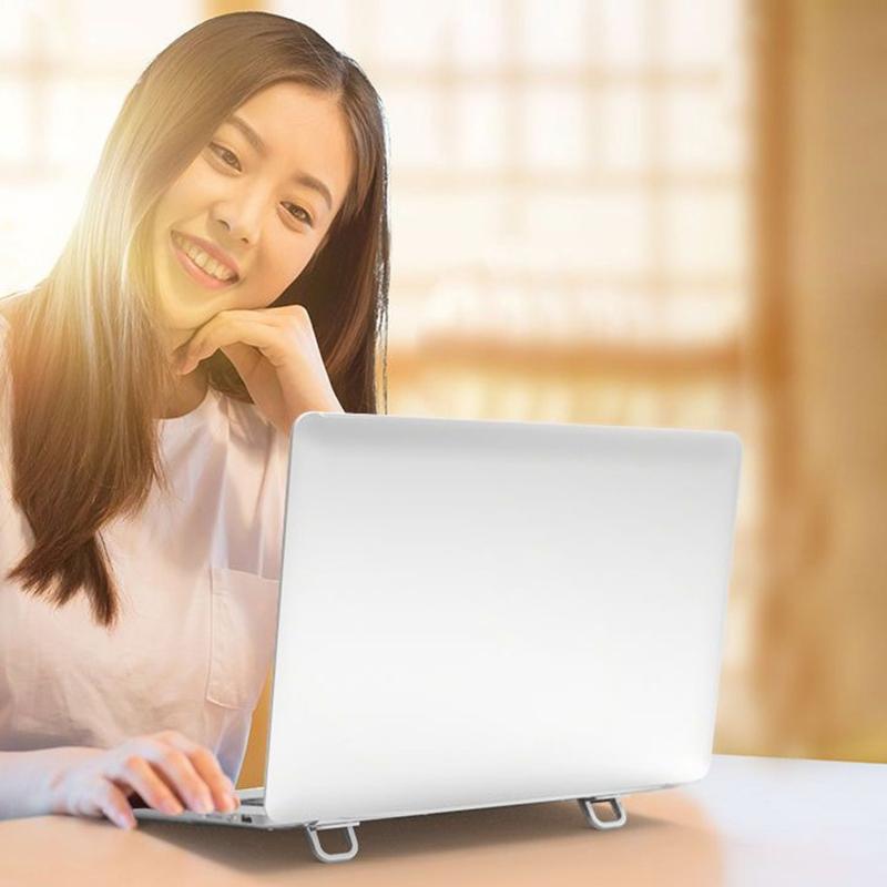 2 Pcs Universal For Laptop Tablet Foldable Laptop Stand Portable Notebook Support Base Holder Adjustable Riser Cooling Bracket