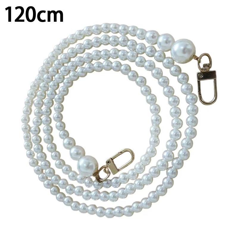 Korean Pearl Chain Stylish Accessories Phone Lanyard Beaded Charm Crossbody Bag Chain