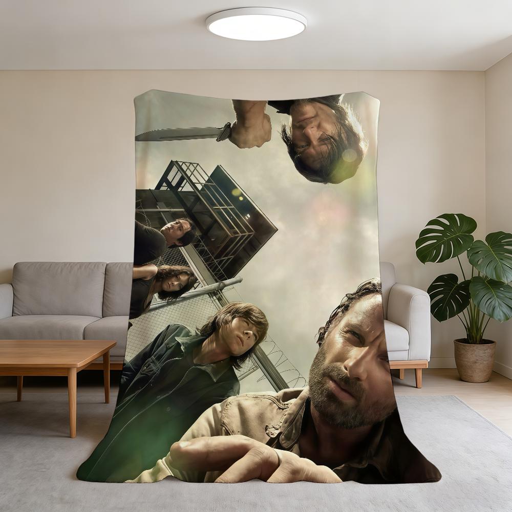 Blanket series Super D-Dead Warm The Comfortable Plush Throw Blanket TV W-Walking Child Home Sofa Bedroom Gift