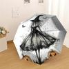 1pc Witch Pumpkin Pattern Umbrella Design Automatic Opening and Closing Umbrella, High-quality Travel Umbrella, Lightweight and Portable, -53