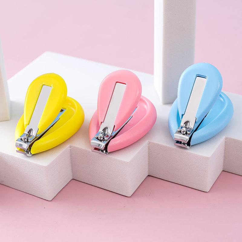 Nail Clipper Anti-Fall No Odor Infant Finger Toe Trimmer Baby Nail Care Tools Kids Nail Clippers Healthy Baby Nail Cutters Light